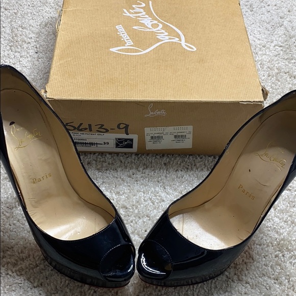 Christian Louboutin Lady peep 150 patent Calf - Picture 14 of 14